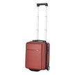 BONTOUR “CabinOne” Hand luggage WizzAir 40x30x20cm, 2 Wheels under seat trolley, Burgundy