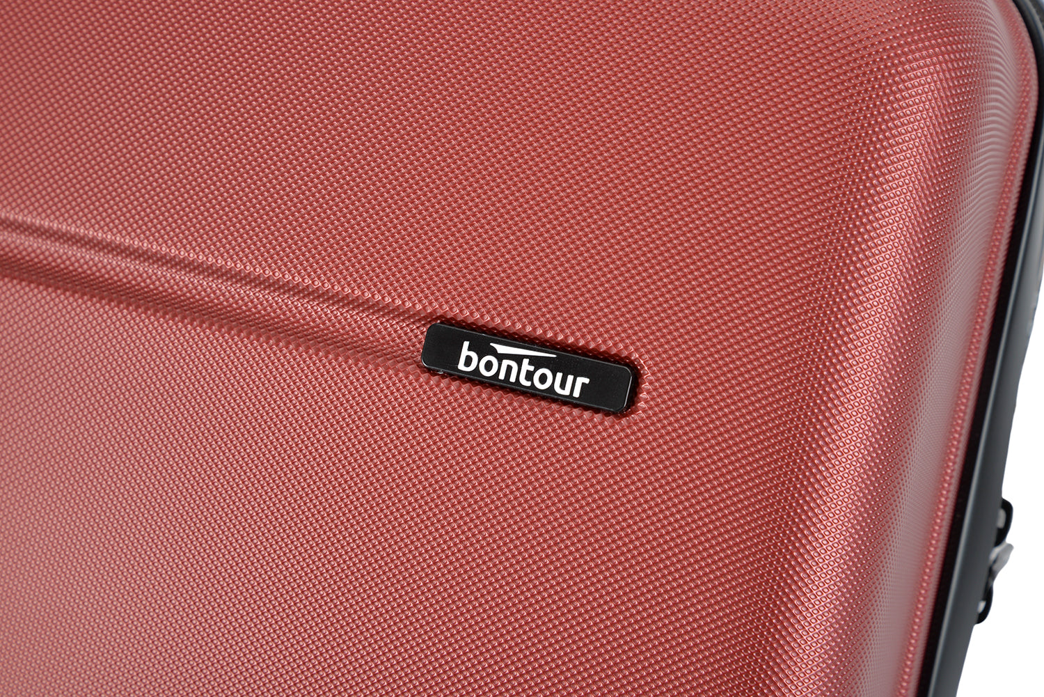 BONTOUR “CabinOne” Hand luggage WizzAir 40x30x20cm, 2 Wheels under seat trolley, Burgundy