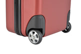 BONTOUR “CabinOne” Hand luggage WizzAir 40x30x20cm, 2 Wheels under seat trolley, Burgundy